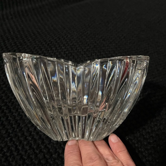Mikasa vintage collectible Lydia tulip Crystal bowl - Picture 2 of 4